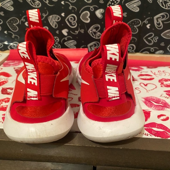 Red Nike Slip On Sneaker - Like New - Picture 10 of 12